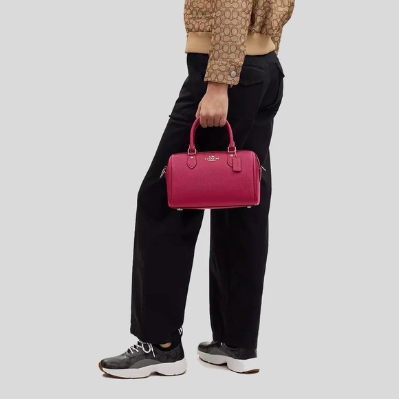 CH322 - Coach Rowan Satchel with Signature Canvas Detail - Picture 14 of 14